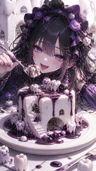 虫歯菌の美少女化
