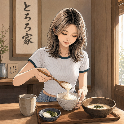 ランチ/とろろご飯（クールちゃん）