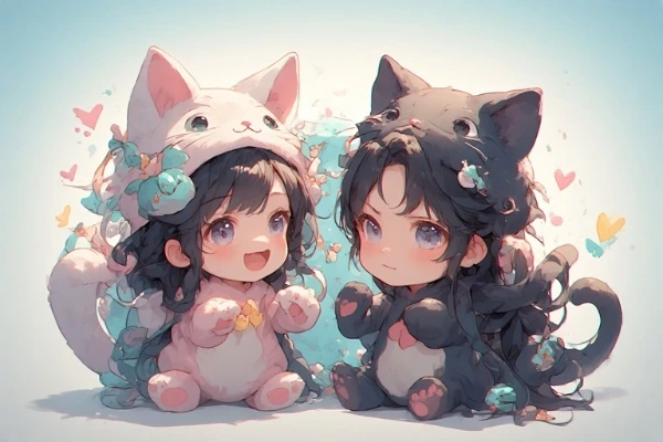 猫耳双子の花咲く冒険