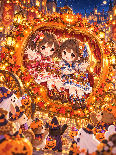 黄金色の魔法に包まれて