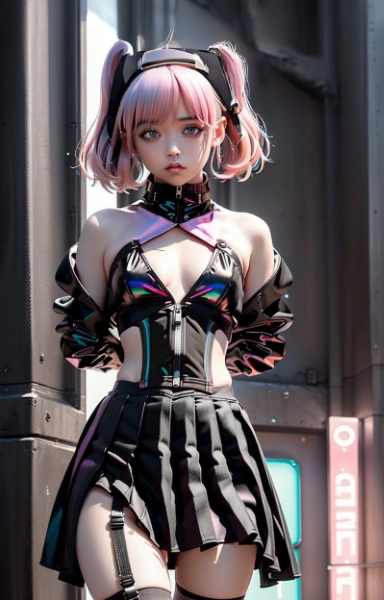 サイバーマイン系ファッションSM0070