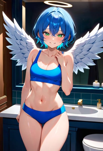 緑のカラコン、似合いますか？