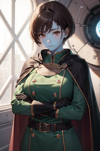 ガミラス女将軍の肖像