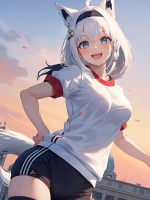 運動会フブキ