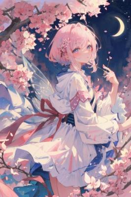 cherry blossom fairy