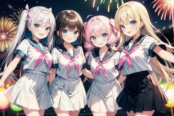 夏の思い出（制服な女の子たち）