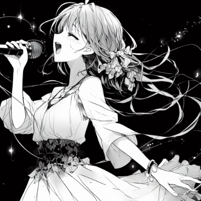 歌う彼女