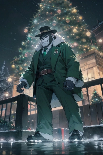 雪男（イエティ）のクリスマスイブ