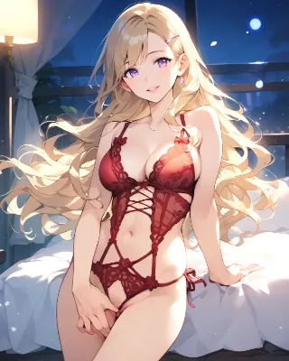 星降る夜に微笑む彼女