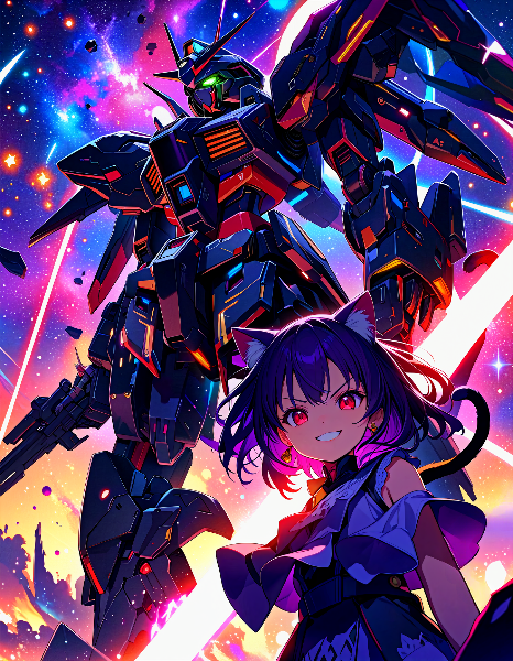 Δガンダム、大地に立つ