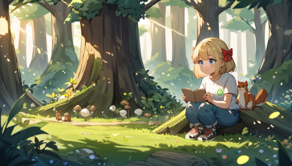 森の中でぼっ～