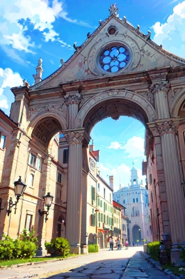 ローマ建築風