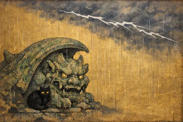 嵐の守護獣と黒猫の約束