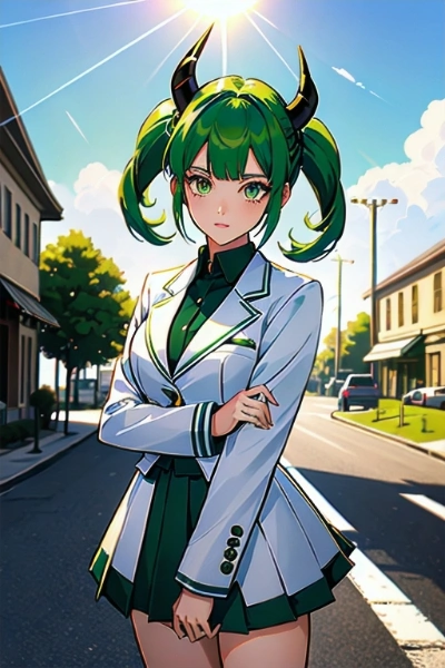 節分なので鬼娘をＡIさんに描いてもらいました🙇‍♂