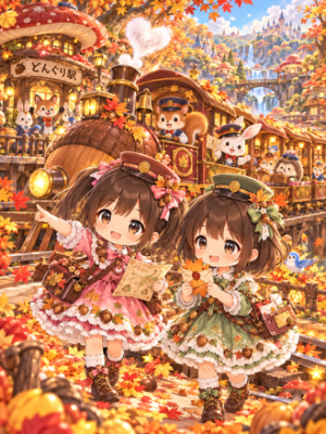 どんぐり駅から始まる冒険