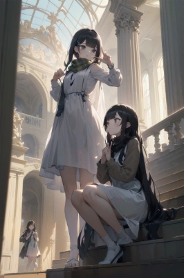 冬のルーブル
