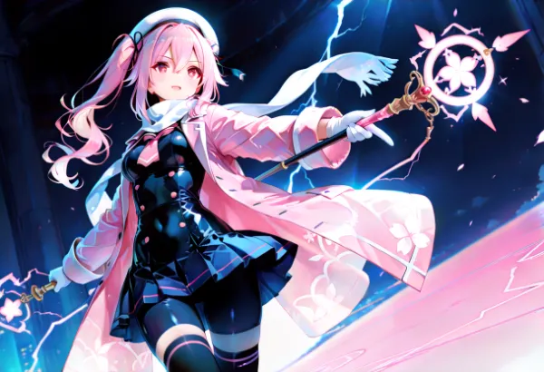 桜色の魔法少女の覚醒