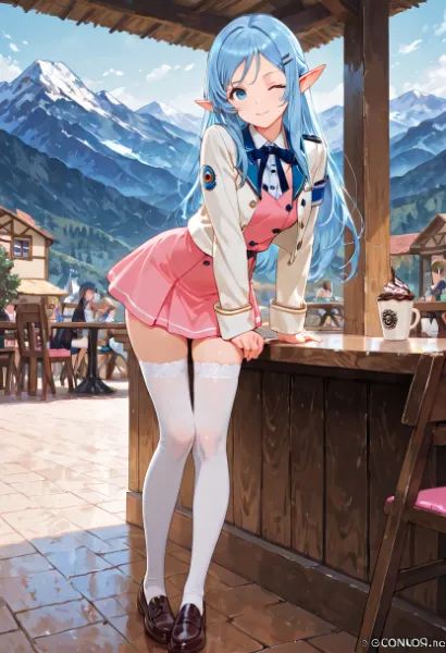 髪の揺れが導いたやわらかな存在