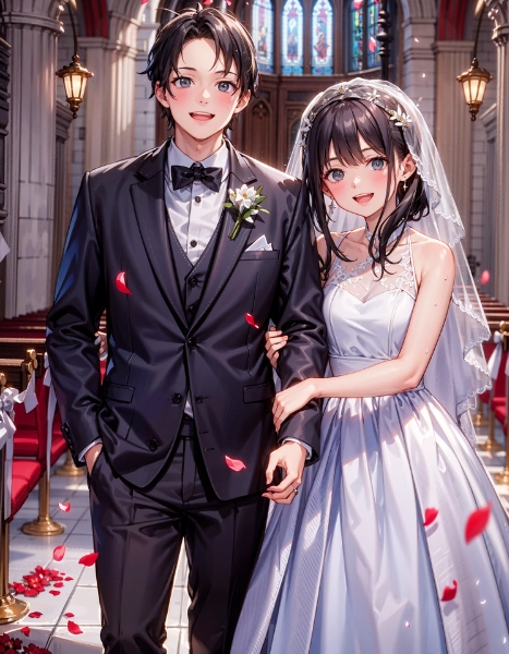 夫婦になった二人