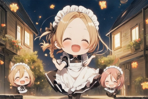 笑顔メイドちゃん③