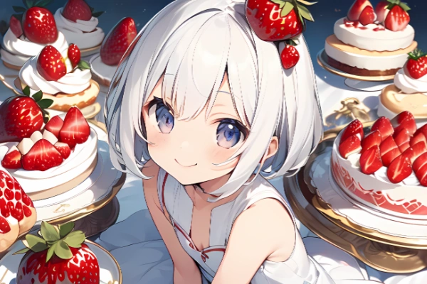 苺多めのショートケーキちゃん