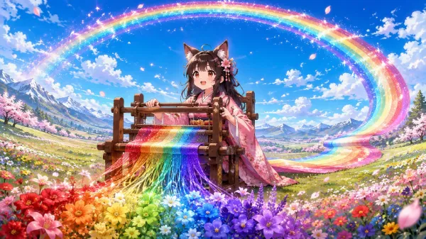 虹を織る日