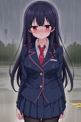 【正木あずさ】雨の日の出来事