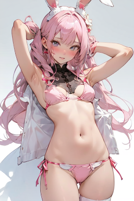 ピンクうさばにー