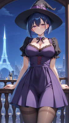 青髪ちゃん魔女