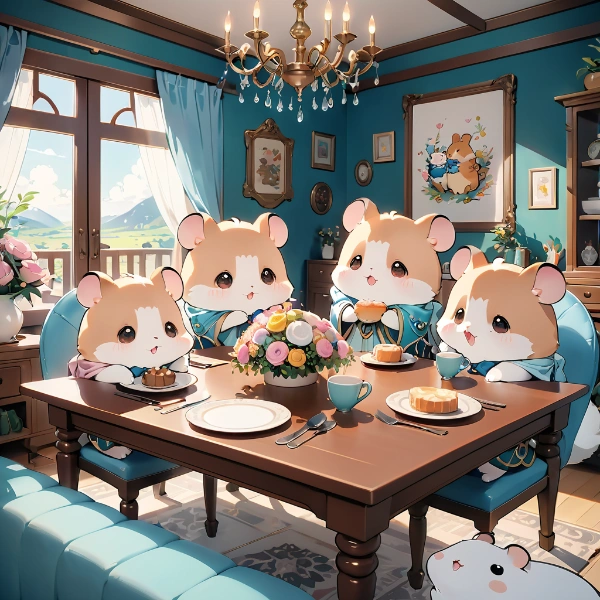 ハムちゃんずの食卓