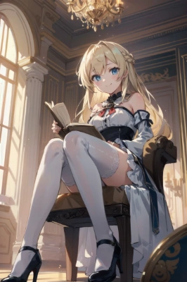 読書中