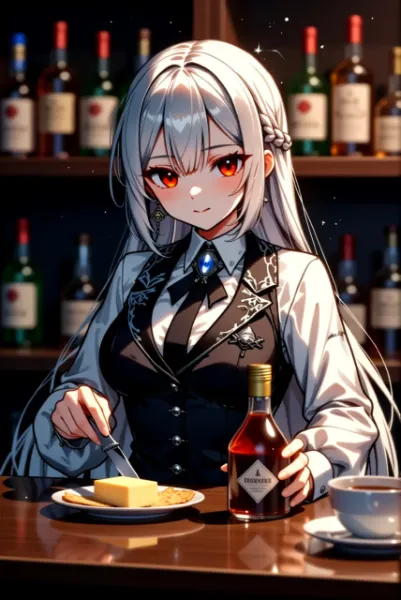 氷室胡蝶 - 仕事の合間の小さな楽しみ