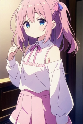 ピンクのスカート5☆