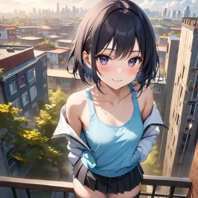 黒髪の女の子63