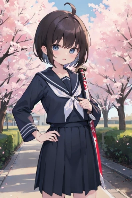 剣士の女の子