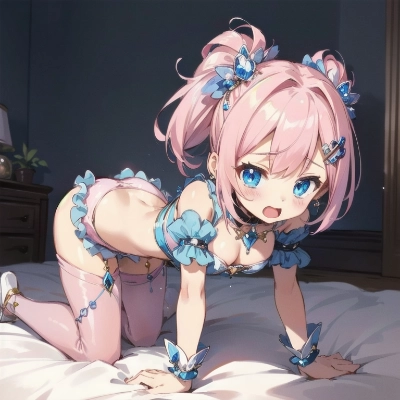『元』魔法少女の高級奴隷娼婦ちゃんの四つん這い