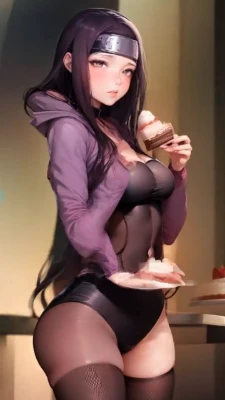 ナルトの妻ひなたが魅せるセクシーなくノ一のクリスマスパーティー！忍者の世界に彩りを添える