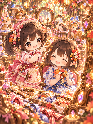 髪に紡ぐ、魔法のひととき
