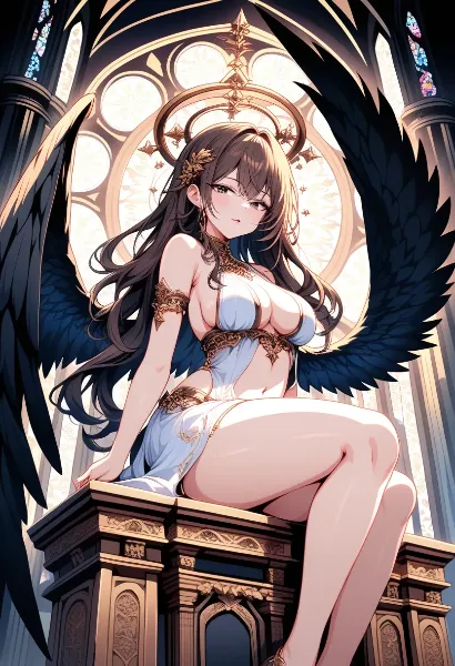 黒翼の誘惑天使
