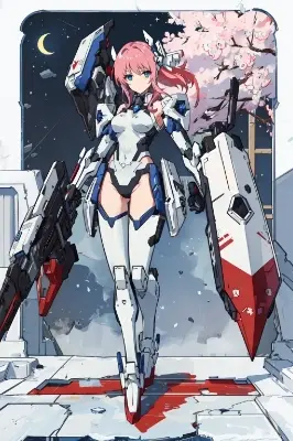 メカ娘！カードゲームのガチャ風