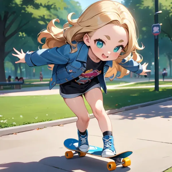 スケボーおでこちゃん