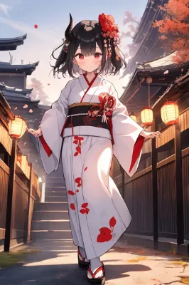 着物と魔王さま