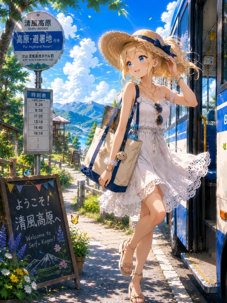 夏に出かけよう！