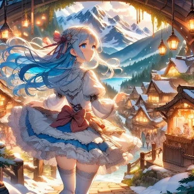 夕暮れの街