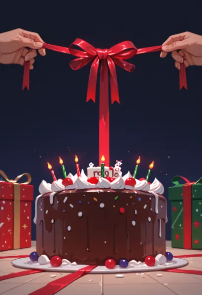 リボンが解けるクリスマスの魔法