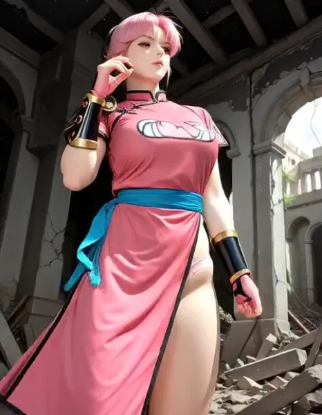 マァムのハイキック