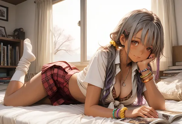 入り浸り無防備黒ギャルちゃん