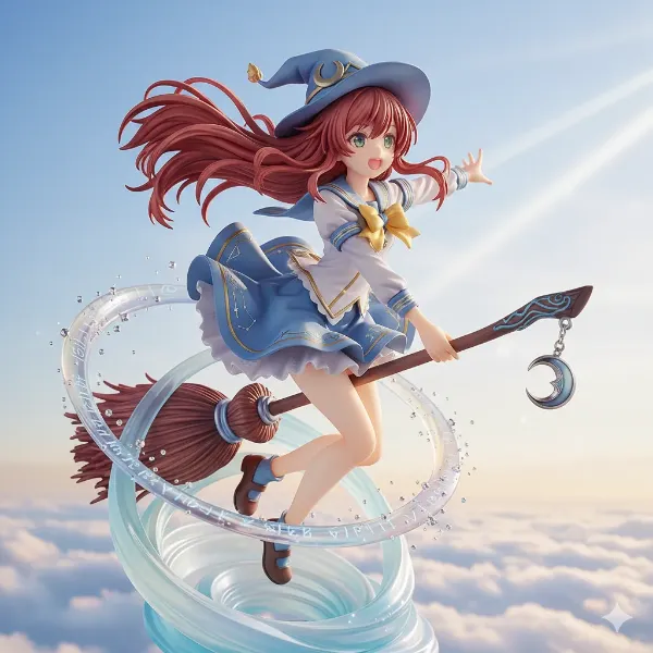 女子高生 × 魔女のほうき　GPTおまかせ