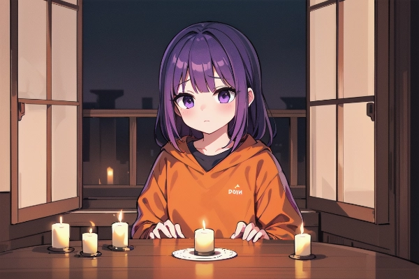 「この蝋燭が尽きたとき・・」