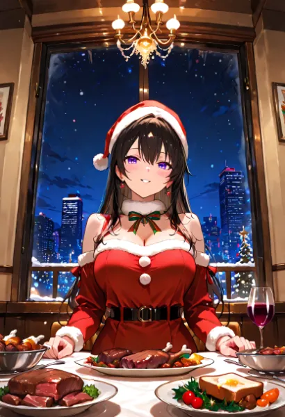 聖夜のディナー